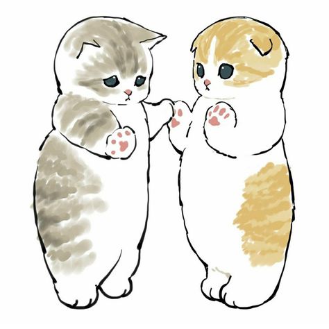 Sand Cat, Kitten Drawing, Arte Indie, Kitten Art, Cute Cat Drawing, Kitty Drawing, Drawing Faces, Cute Animal Drawings Kawaii, Cat Icon