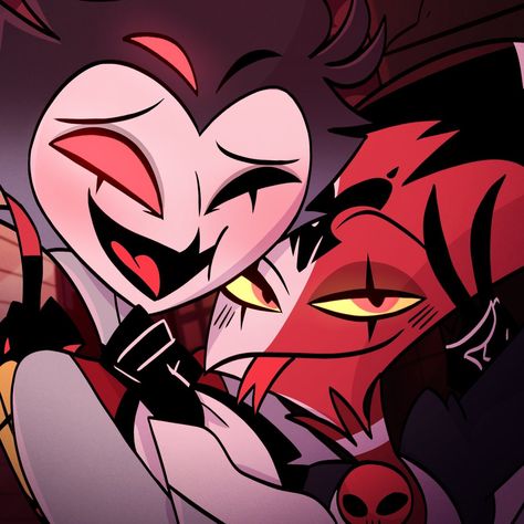 Stolas And Blitz, Stolas X Blitzo, Stolas X Blitz, Blitz X Stolas, Blitzo X Stolas, Boss Wallpaper, Alastor Hazbin Hotel, Helluva Boss And Hazbin Hotel, Hazbin Hotel And Helluva Boss