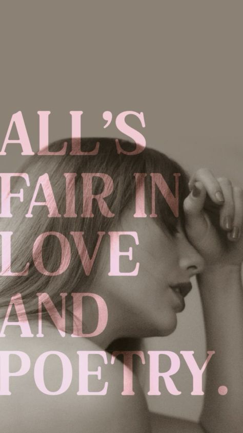 Alls fair in love and poetry Taylor Swift Coded Wallpapers, Ttpd Wallpaper Taylor Swift Aesthetic, Ts11 Aesthetic, Ttpd Wallpaper Taylor Swift, Taylor Swift Aesthetic Lockscreen, Taylor Swift Tour Outfits, Taylor Lyrics, Estilo Taylor Swift, Taylor Swift Posters