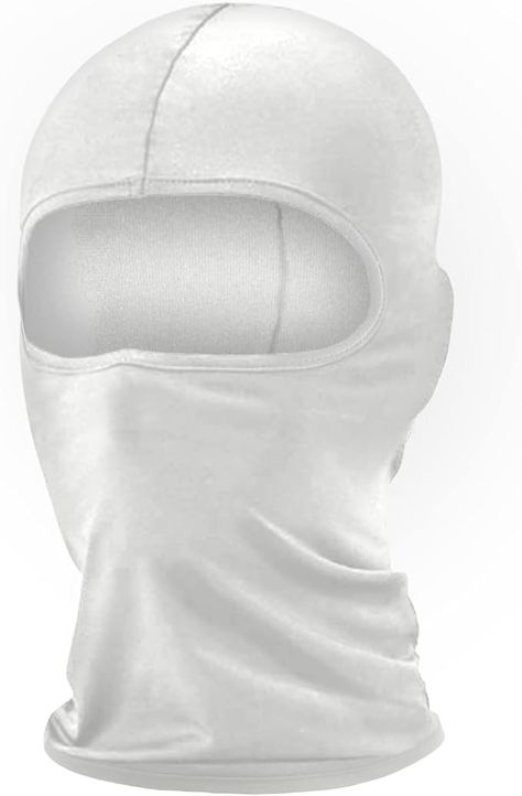 WOWSTAR White Balaclava Ski Mask, UV Protection for Men and Women, Skiing, Snowboarding, Motorcycle at Amazon Men’s Clothing store White Balaclava, Black Balaclava, Women Skiing, Balaclava Ski Mask, Motorcycle Shop, Ski Mask, Snowboarding, Uv Protection, Clothing Store