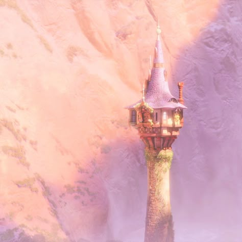 Rapunzel Pink Aesthetic, Rapunzel Tower Aesthetic, Pink Rapunzel Aesthetic, Tangled Phone Theme, Pink Disney Aesthetic, Rapunzel Icon, Tangled Aesthetic, Rapunzel Aesthetic, Disney Playlist