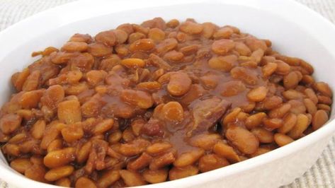 Pennsylvania Dutch Baked Butter Beans Baked Lima Beans, Lima Bean Recipes, Butter Beans Recipe, Seasoned Butter, Canned Butter, Pork Soup, Baked Bean Recipes, Paste Recipe, Lima Beans