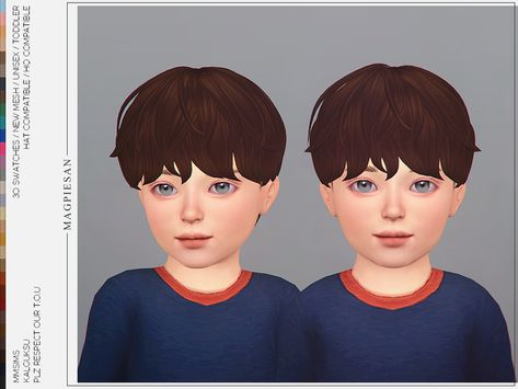 The Sims Resource - Kalguksu Hair for Toddler Sims 4 Child Hair Male, Sims 4 Toddler Boy Hair, Sims 4 Toddler Hair Boy, Sims 4 Cc Infant Boy, Sims 4 Cc Toddler Hair Boy, Boys Mohawk, Infants Cc, Toddler Hair Sims 4, Toddler Hairstyles Boy