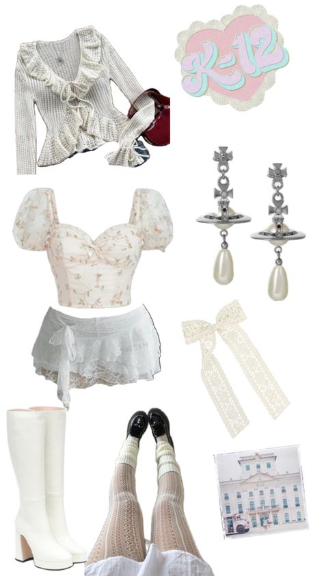 Melanie Martinez Inspired K12 Outfit, Melanie Martinez Aesthetic Outfits, Melanie Martinez Outfit Ideas, Melanie Martinez Inspired Outfits, Melanie Martinez Outfits, Melanie Martinez, Outfit Idea, Aesthetic Outfits, Outfits Aesthetic