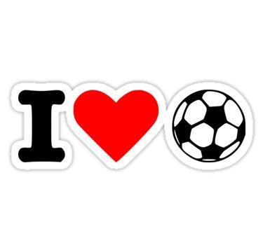 Soccer Ball Sticker, Soccer Heart, Soccer Stickers, I Love Soccer, Baby Boy Background, Soccer Backgrounds, Ball Football, Locker Decorations, Football Stickers