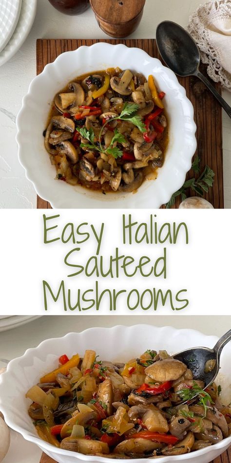 Mushroom Guide, Sweet Treats Recipes, Treat Recipes, Easy Homemade Recipes, Sauteed Mushrooms, Sharing Board, Crowd Pleaser, Amazing Recipes, Fine Food