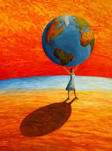 Strong Women Painting, Strong Woman Painting, Warmth Painting, Women Of Earth, Women Painting, Time Is Now, Earth Color, Strong Woman, Save Earth