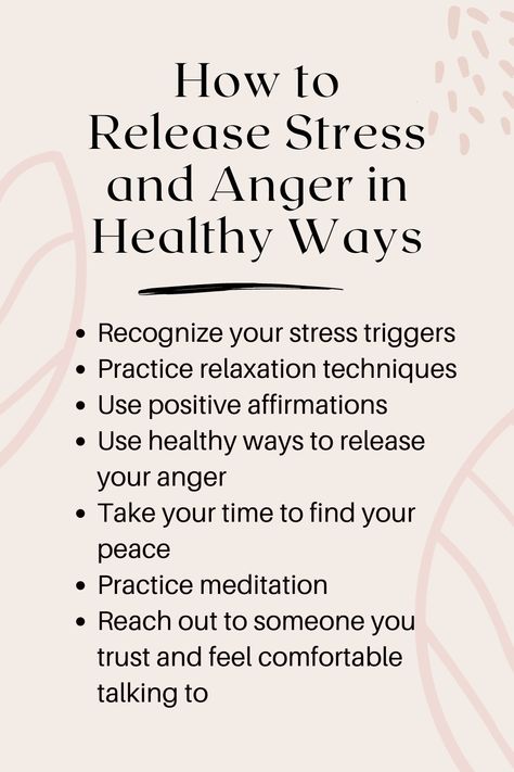 Everyone experiences anger and stress at some point in their lives. It's important to learn how to manage these feelings in healthy ways so that they don't negatively affect your mental and physical health. How To Control Your Anger, How To Manage Anger, How To Release Anger, Mental And Physical Health, Relaxation Techniques, Physical Health, Positive Affirmations, Anger, Self Love