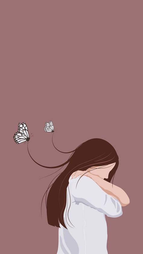 pin.it/2Oxqubz5n Health Illustration, Strong Girl, Illustration Art Girl, Cute Simple Wallpapers, Girly Art Illustrations, Strong Girls, Simple Wallpapers, Dreamy Art