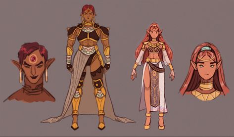 Gerudo Women, Gerudo Outfit, Egyptian Fashion, Zelda Funny, Wild Outfits, Model Sheet, Zelda Art, Legend Of Zelda Breath, Universe Art