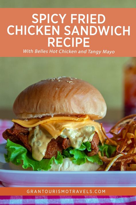 Spicy Fried Chicken Sandwich, Fried Chicken Sandwich Recipe, Chicken Sandwich Recipe, Fried Chicken Burger, Spicy Fried Chicken, Best Burger Recipe, Chicken Burgers Recipe, Burger Dogs, Spicy Seasoning