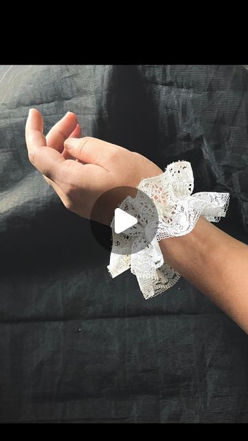 “Sew It, Flaunt It!” on Instagram: "This is how i made my lace scrunchie #lace  #lacescrunchie  #lacescrunchies #bowscrunchies  #scrunchies #bowscrunchie" Lace Scrunchies Diy, Diy Lace Headband, Lace Scrunchies, Diy Hair Accessories Ribbon, Scrunchies Diy, Bow Ideas, Lace Headbands, June 1, Diy Hair Accessories