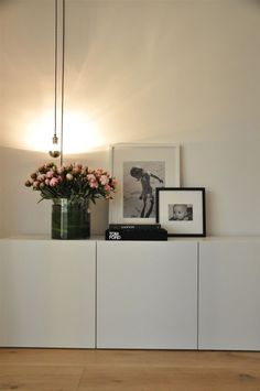 Besta Hacks, Ikea Bestå Hack, White Cupboard, Besta Ikea, Interior Design Minimalist, Ikea Living Room, Ikea Besta, Ikea Storage, Trendy Living Rooms