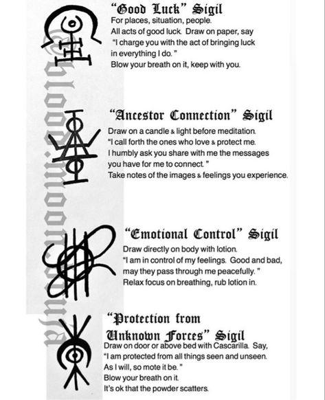 Magick Tattoo, Witchcraft Symbols, Chaos Magick, Magick Symbols, Sigil Tattoo, Wiccan Symbols, Chaos Magic, Wiccan Magic, Witch Spirituality