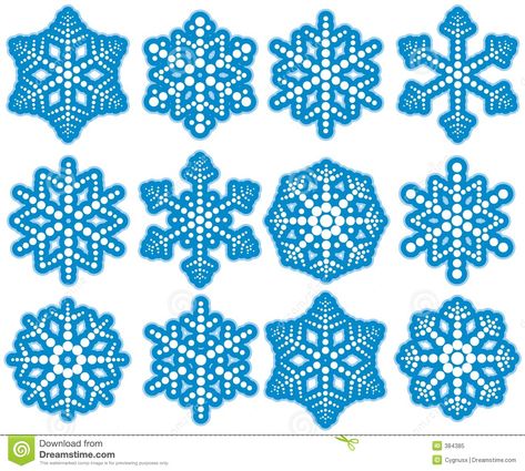 Illustration about 12 detailed snowflakes created using lots of small circles. Illustration of december, water, design - 384385 Mandala Dot Painting Snowflake, Dot Painted Snowflakes, Dot Art Snowflake, Snowflake Dot Mandala, Dot Painting Snowflakes, Dot Painting Ornaments Patterns, Snowflake Dot Art, Snowflake Dot Painting, Dot Painting Ornaments