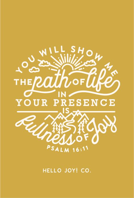 “You will show me the path of life. In Your presence is fullness of joy.” PSALM 16:11Get this print in my shop!And be sure to check out my cases in my Casetify shop!Read the story behind Encouraging WednesdaysMy hope… Fullness Of Joy, Psalm 16:11, Encouraging Verses, Path Of Life, Psalm 16, Scripture Quotes, Verse Quotes, Bible Inspiration, Scripture Verses