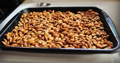 Roasted Salted Almonds Recipes, Roasted And Salted Almonds, Roasted Salted Almonds, Salted Almonds Recipe, Roasted Almonds Recipe, Salted Almonds, Salted Nuts, Baking Goods, Roasted Nuts