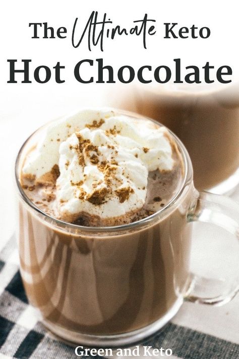 Keto Hot Chocolate Recipe, Keto Hot Chocolate, Fathead Dough, Keto Holiday, Low Carb Drinks, Hot Chocolate Recipe, Starting Keto Diet, Keto Pizza, Low Carb Diets