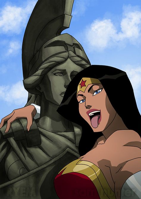 Wonder Woman Animated DCU Dc Comics Girls, Female Villains, Wonder Woman Art, Univers Dc, Female Cartoon, Dc Comics Artwork, Dc Comics Characters, Comics Girls, Comics Girl