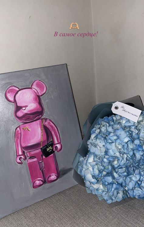 Bearbrick Drawing, Bearbrick Art, Art To Sell, Modern Art Paintings Abstract, Cute Canvas Paintings, Graffiti Style Art, Canvas Painting Designs, Cute Canvas, Modern Art Paintings