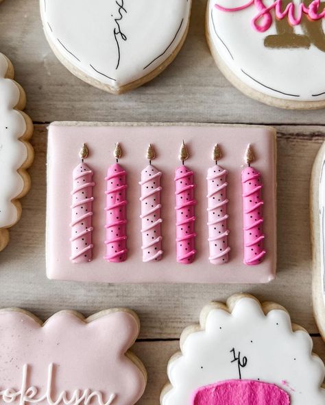 A very pink Sweet 16! 💖 #sugarcookies #sugarcookiesofinstagram #royalicingcookies #royalicing #customcookies #cookiedecorating #cookies… | Instagram Girly Decorated Cookies, Sweet 16 Cookies Pink, Birthday Icing Cookies, Girly Birthday Cookies, Girly Cookies Decorated, Pink Cookies Recipe, Sweet 16 Cookies Decorated, Pink Birthday Cookies, Sweet 16 Sugar Cookies