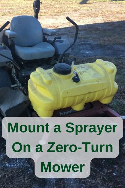 Transform your zero-turn mower into a versatile lawn care machine with our latest blog post on SprayerGuru.com! Discover the step-by-step guide to securely mounting a sprayer on your zero-turn mower, making lawn maintenance a breeze. Whether you're tackling weeds, fertilizing, or pest control, our tips will help you enhance your mower's functionality while ensuring safety and efficiency. Perfect for homeowners and lawncare professionals alike! Click the link to learn more and take your lawn care game to the next level. Diy Sprayer, Lawn Turf, Zero Turn Lawn Mowers, Diy Lawn, Zero Turn Mowers, Lawn Maintenance, Tree Care, Lawn Tractor, Lawn And Garden