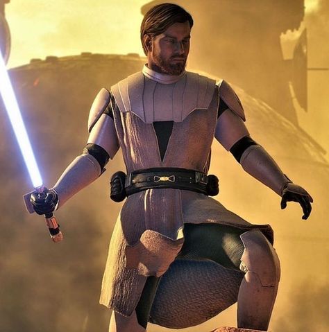 Jedi Armor, Grand Army Of The Republic, Jedi General, Alec Guinness, Grand Army, Star Wars Background, Star Wars Obi Wan, Star Wars Episode Iv, Star Wars Battlefront