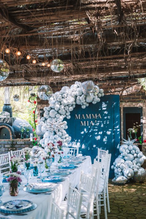 Mamma Mia Bachelorette Party, Mamma Mia Wedding, Mamma Mia Birthday, 17th Birthday Party Ideas, 17. Geburtstag, Abba Style, Mamma Mia Party, 17th Birthday Party, 17th Birthday Ideas