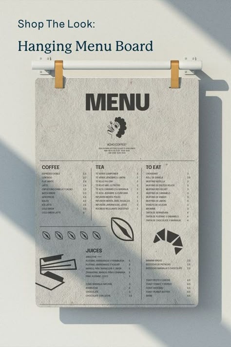 Menu Signage, menu design, coffee shop interior design, small cafe design Menu Board Aesthetic, Modern Coffee Shop Branding, Minimal Menu Design Cafe, Aesthetic Cafe Menu Design, Coffee Shop Brand Design, Coffee Shop Menu Design, Menu Cafeteria, Menu Coffee Shop, Magnetic Menu Board