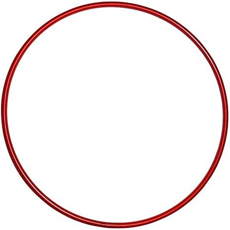 r.e.d Essential Hula Hoop Red 24" Hula Hoop, Sports Equipment, Hiking, Camping, Fan, Toys, Van, Red