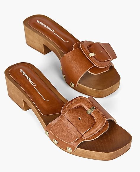 Intentionally Blank Leather Mar Mules Sandals | Madewell Intentionally Blank, Mules Sandals, Leather Mules, Madewell, Personal Style, Sandals, Leather