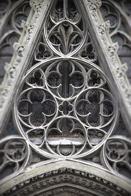 Église Saint-Pierre, Caen  on Flickr Christus Tattoo, Filigree Tattoo, Church Window, Gothic Windows, Cathedral Window, Gothic Pattern, Rose Window, Gothic Cathedrals, Cathedral Architecture