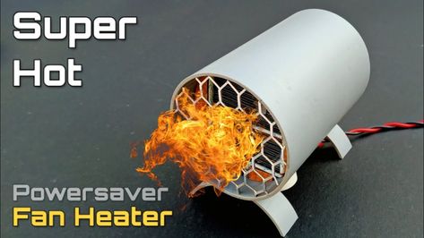 How To Make A Room Heater At Home | DIY Super Hot Heater | By - CreativeShivaji Diy Heaters Indoor, Diy Indoor Heater, Diy Heater Indoor, Space Heater Diy, Homemade Heater, Bucket Heater, Shop Heater, Diy Heater, Garage Heater