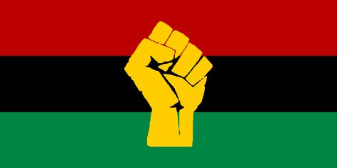 Black Power Pan-African Flag Black And White Flag, African American Flag, Pan African Flag, Pan Africanism, Green Flag, African Colors, African Origins, African Flag, African Union