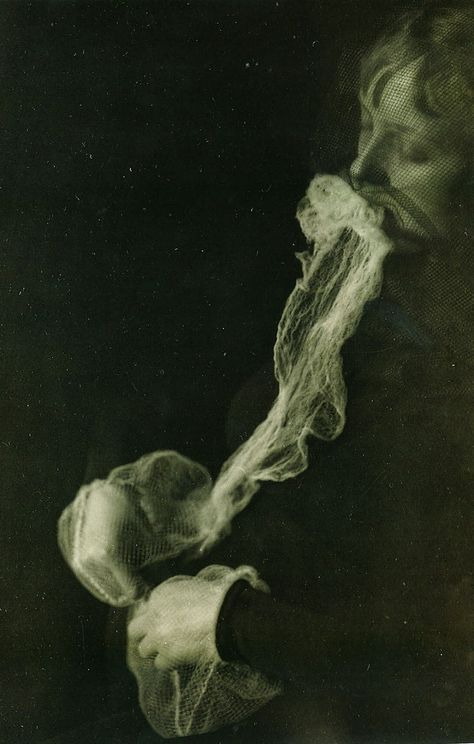 Victorian spiritualism photography | Here's Medium Stanislawa with her Ectoplasm from 1913 Spirit Photography, Strange History, Ghost Photos, Occult Art, History Of Photography, Ghost Hunting, Dark Photography, Art And Illustration, Ghost Stories