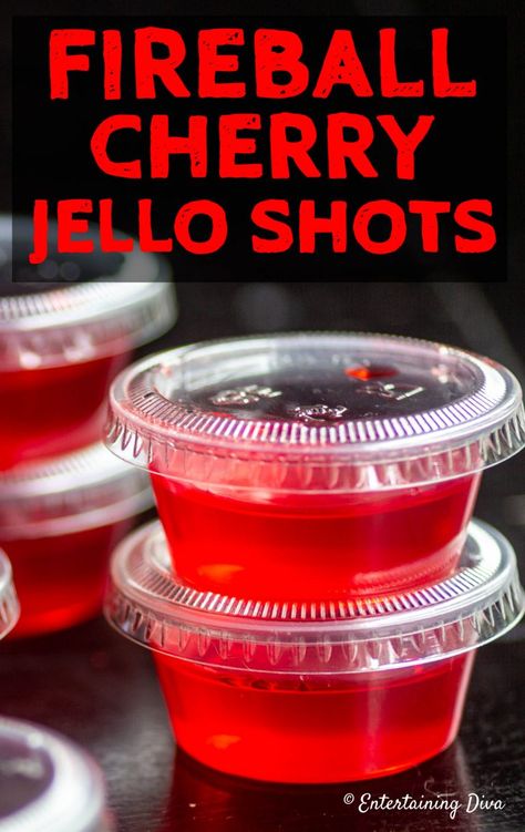 Malibu Jello Shots, Fireball Jello Shots, Cherry Jello Shots, Margarita Jello Shots, Margarita Jello, Making Jello Shots, Jello Shooters, Best Jello Shots, Jello Shots Recipe