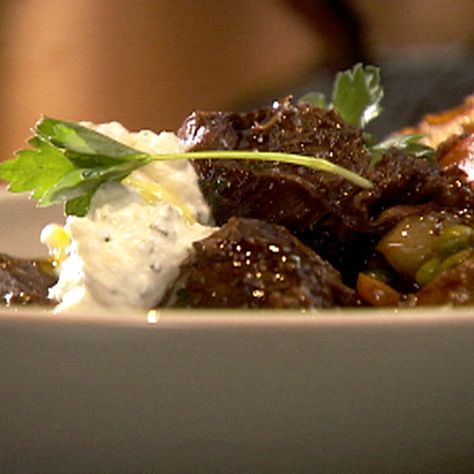 Ultimate Beef Stew, Tyler Florence, Beef Stew Recipe, Stew Recipe, Frozen Peas, Beef Stew, Stew Recipes, Food Network, Soups And Stews