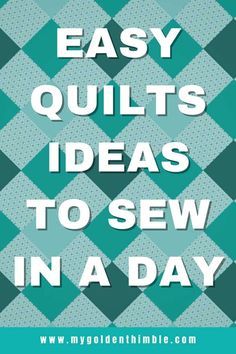 Easy 3 Fabric Quilt Patterns, Quilt As You Go Lap Quilt, Easy Square Quilts For Beginners, Easy Scrap Quilts For Beginners, 2 Fabric Quilt Patterns Free, Quilt Sewing Patterns Free, Block Designs Pattern, Easy Quilt Blocks For Beginners Simple, Quilt Block Patterns Easy Squares