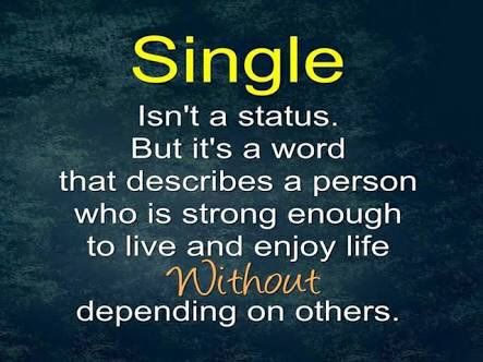 Being Single Relationship Status Quotes, Funny Relationship Status, Single Life Humor, Single Status, Single Life Quotes, Single And Happy, Single Quotes, Life Quotes Love, Life Thoughts