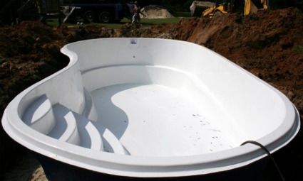 fiberglass pools | fiberglass inground pools,inground pool cost,fiberglass swimming pool ... Inground Pool Cost, Pools Inground, Swimming Pool Prices, Small Above Ground Pool, Ideas De Piscina, Small Inground Pool, Pools For Small Yards, Pool Cost, Fiberglass Swimming Pools