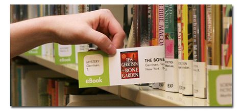 9 Ways to Place Library eBooks into the Hands of Readers - readers advisory Library Signage, Teen Library, Library Media Specialist, Middle School Libraries, Library Media Center, Library Book Displays, Elementary School Library, Library Organization, High School Library