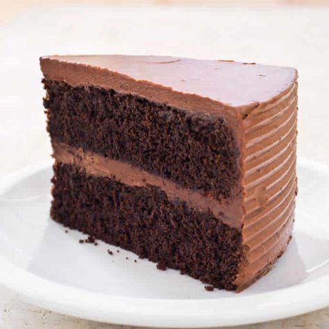 Gluten-Free Chocolate Layer Cake | America's Test Kitchen Recipetin Eats, Chocolate Layer Cake, Sourdough Discard, Americas Test Kitchen, Chocolate Buttercream, Sourdough Recipes, Gluten Free Cakes, Cake Frosting, Gluten Free Chocolate