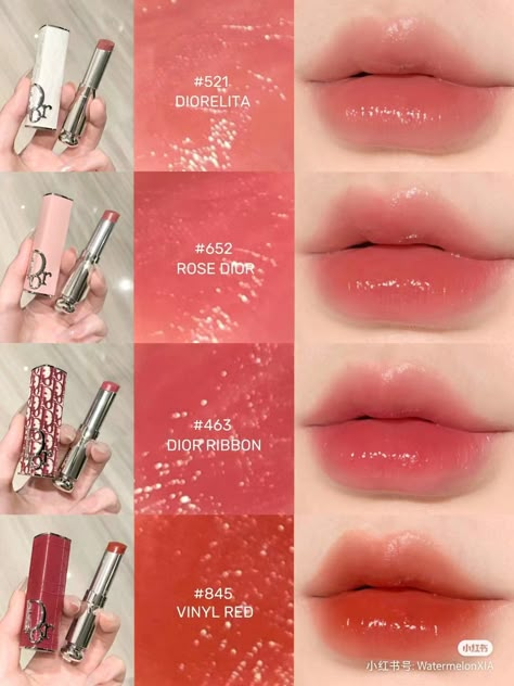 Makeup Accesories, Lip Makeup Tutorial, Smink Inspiration, Pinterest Makeup, Fancy Makeup, Lipstick Swatches, Makeup To Buy, Makeup Looks Tutorial, Makeup Swatches