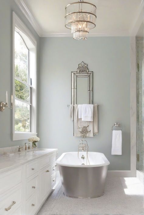 Step into a world of elegance with Maison Blanche Magic! Discover the enchanting 2024 bathroom décor, featuring SW 7526 for a touch of luxury in your daily routine. #Ad #homedecor #homedesign #bathroom #Painthome interiorarchitecture best Wall Colors for Bathroom Colors
Bright Room Colors
best colors combinations bathroom
bathroom Remodeling
Modern Paint Colors
2024 Add Color To White Bathroom, Sherwin Williams Stardew Bathroom, Paint Sheen For Bathroom, Best Paint For Bathroom Walls, Master Bath Paint Colors, Farrow And Ball Bathroom, Popular Bathroom Paint Colors, Bathroom Paint Colors Benjamin Moore, Spa Bathroom Colors