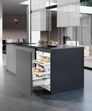 Liebherr Refrigerator, Fridge Design, Larder Fridge, Vegetable Bin, Fridge Drawers, Undercounter Refrigerator, Stainless Steel Panels, Integrated Fridge, Kitchen Stand