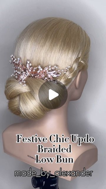 Updo Easy, Chic Updo, Low Buns, Wedding Makeup Tutorial, Hair Artist, Long Layered Haircuts, Hair Tutorials Easy, Bridal Updo, Braided Hairstyles Updo