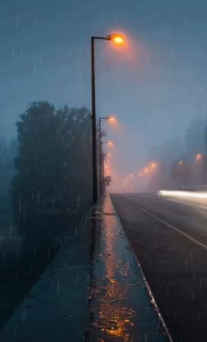 Rain Raining GIF - Rain Raining Highway - Discover & Share GIFs Gif Wallpaper Aesthetic Pc, Rain Aesthetic Gif, Aesthetic Wallpaper Gif, Animated Window, Gif Wallpapers, Notch Wallpaper, Rain Wallpaper, Gif Ideas, Rain Gif