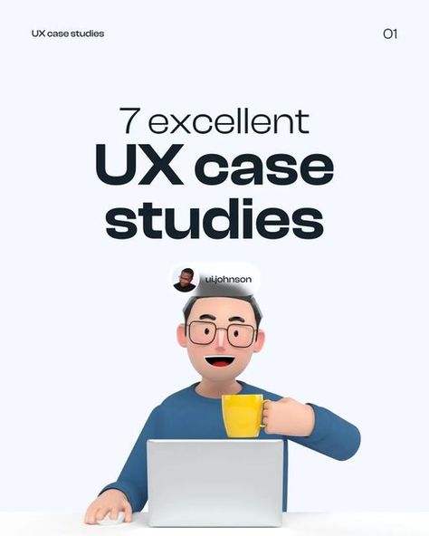 Johnson Olubodun • UI Designer on Instagram: "Hi there👋 trust you're having a great weekend? A well-written UX case study tells the story of a project and represents how well a UX designer can communicate not just what they did, but why they did it. Here are some examples of excellent UX case studies by professionals: 1. Jambb Social Platform by Finna Wang 2. Perfect Recipes App by Tubik 3. Elmenus Case Study by Marwa Kamaleldin and team 4. Travel and Training by Nikitin Team 5. Virtual Makeup Ui Ux Designer Portfolio, Sketch Website, Ui Ux Case Study, Ux Tips, Virtual Makeup, Ux Case Study, Daily Ui, Ux Designer, Design Hack