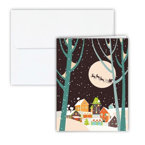 IT'S BEGINNING TO LOOK A LOT LIKE CHRISTMAS!!! Perfectly peaceful with a modern twist. These colorful village cards are adorable and unique. The Paper Frenzy brand (yep, that’s us) are fully committed in providing you (yes, you) with everything you have ever wanted to get out of cards and envelopes. At the end of the day, there are many thank you cards and other variations of Christmas Cards and Holiday Cards and this is why we are obsessed on creating something truly unique for our customers (y Nativity Christmas Cards, Colorful Village, Infinity Card, Company Christmas Cards, Traditional Christmas Cards, Unique Holiday Cards, Business Holiday Cards, Merry Christmas Funny, Christmas Town