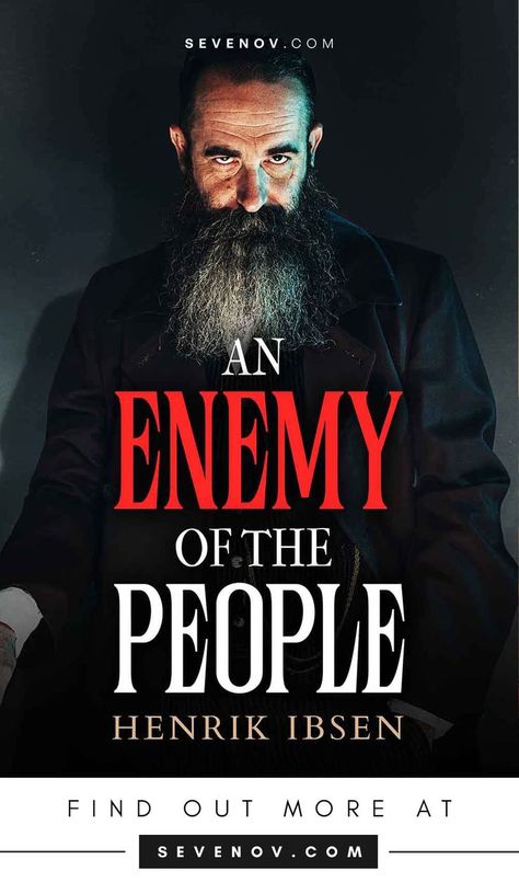 Book Cover of An Enemy of the People by Henrik Ibsen An Inconvenient Truth, Contaminated Water, Small Town Life, Online Book, Free Books Online, Play Book, Local Community, Riveting, Read Online For Free